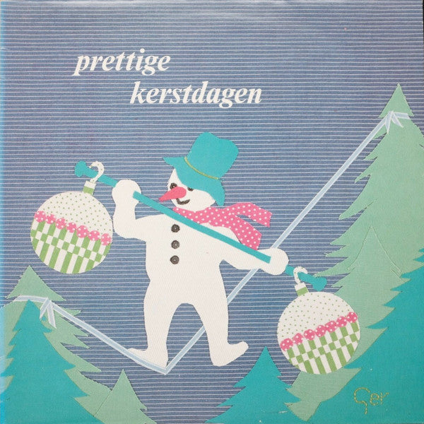 Various - Prettige Kerstdagen (LP) Vinyl LP Media VG / Sleeve VG "VINYLSINGLES.NL"