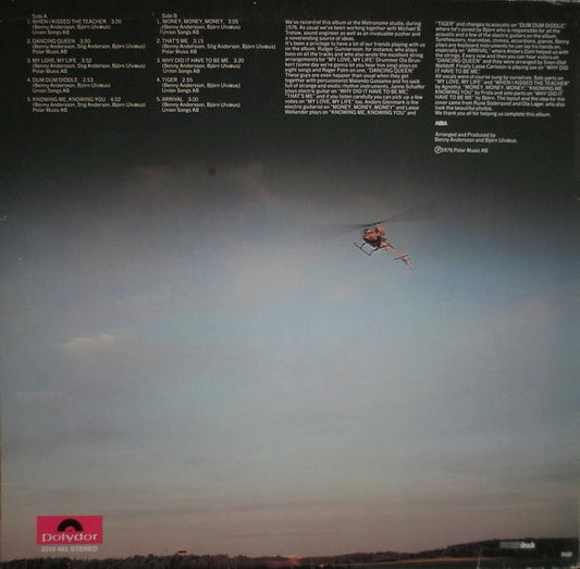 ABBA - Arrival (LP) B-keus Vinyl LP Vinyl Redelijk / Hoesje Goed "VINYLSINGLES.NL"