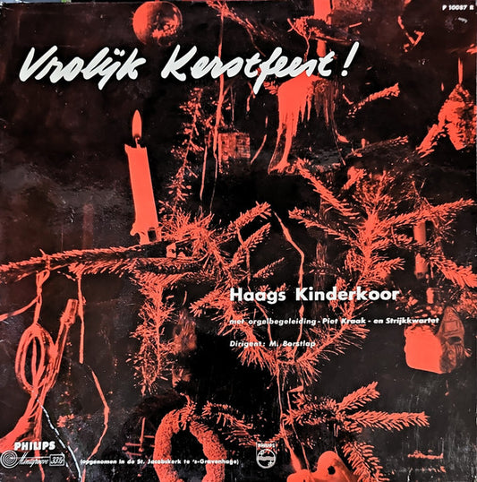 Haags Kinderkoor - Vrolijk Kerstfeest!  (10") Vinyl LP 10" VINYLSINGLES.NL