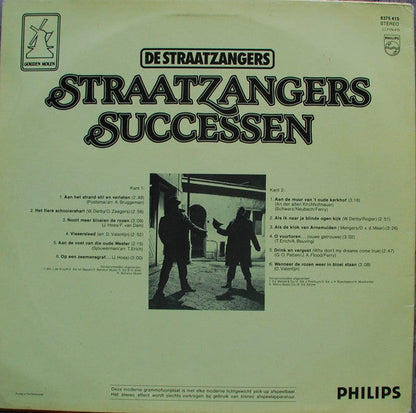 Straatzangers - Straatzanger Successen (LP) 43550