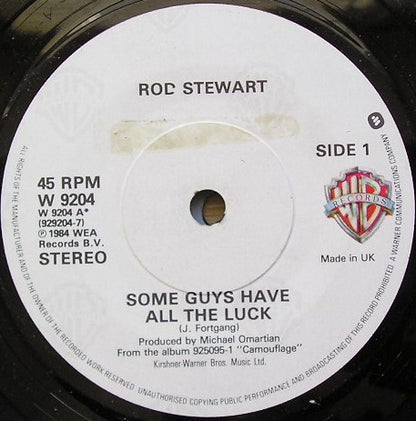 Rod Stewart - Some Guys Have All The Luck