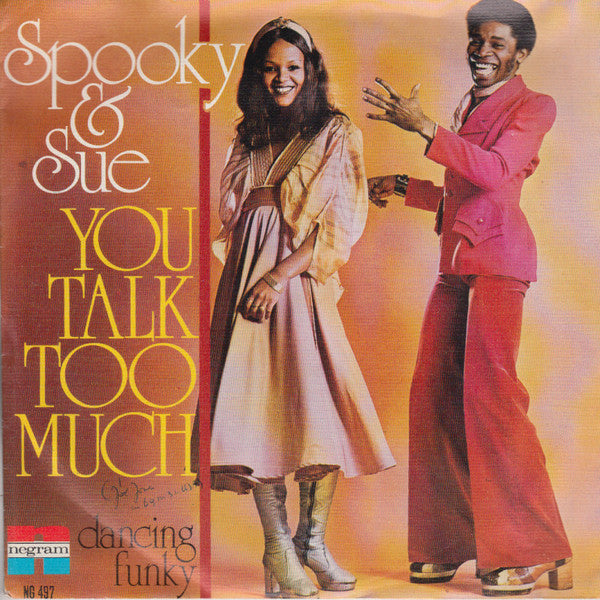 Spooky & Sue - You Talk Too Much 39105 Vinyl Singles Goede Staat