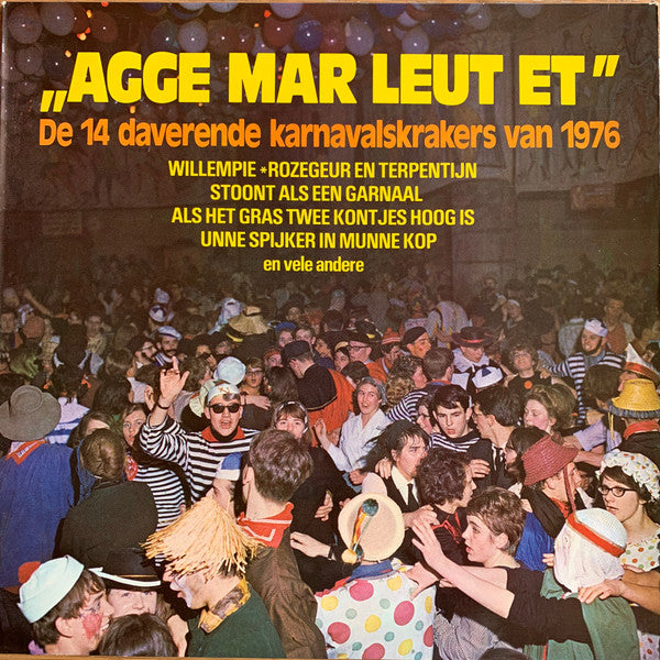 Various - Agge Mar Leut Et (LP) Vinyl LP Vinyl Zeer Goed / Hoesje Goed "VINYLSINGLES.NL"