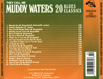 Muddy Waters - They Call Me Muddy Waters (20 Blues Classics) (CD)