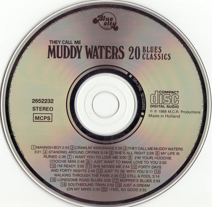 Muddy Waters - They Call Me Muddy Waters (20 Blues Classics) (CD)