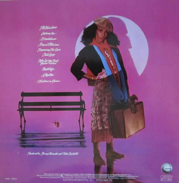 Donna Summer - The Wanderer (LP) Vinyl LP Vinyl Very Good (VG) <br> Hoes Good Plus (G+)