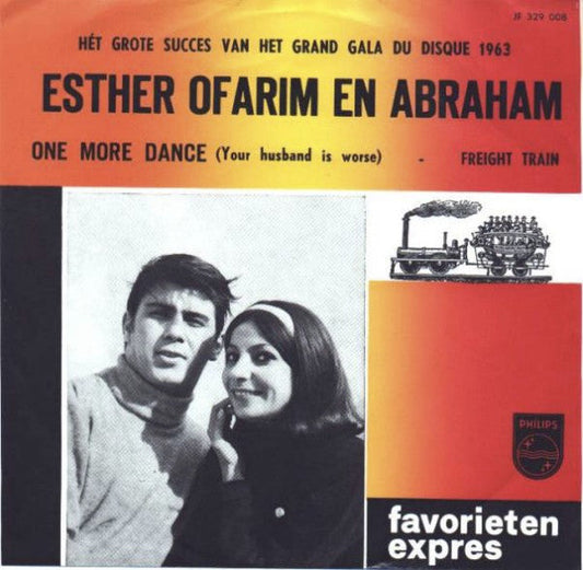 Esther Ofarim And Abraham - One More Dance 19558 Vinyl Singles Goede Staat