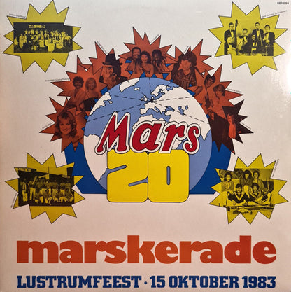 Various - Mars 20 Marskerade (LP) Vinyl LP Vinyl Zeer Goed / Hoesje Goed "VINYLSINGLES.NL"