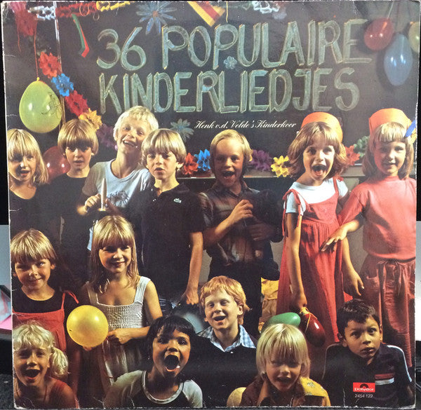 Henk v.d. Velde's Kinderkoor - 36 Populaire Kinderliedjes (LP)