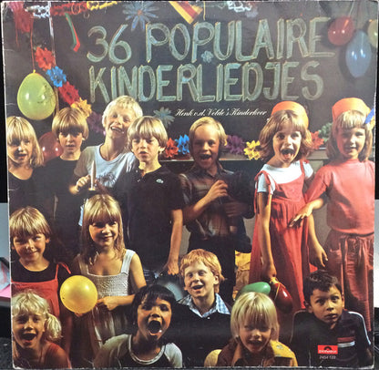 Henk v.d. Velde's Kinderkoor - 36 Populaire Kinderliedjes (LP)