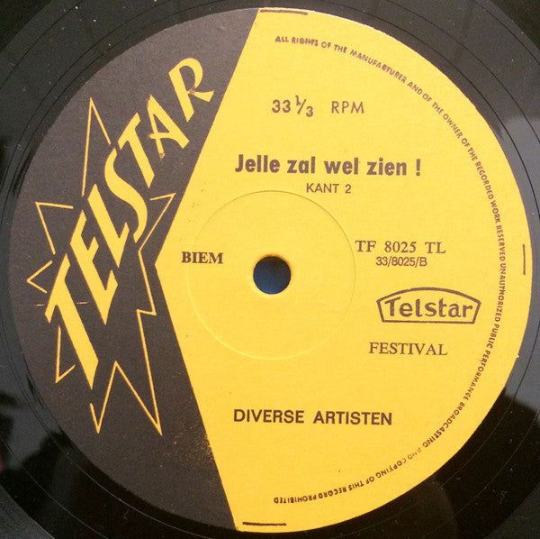 Various - Jelle Zal Wel Zien (LP) (B-Keus)