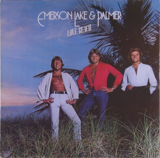 Emerson, Lake & Palmer - Love Beach (LP) Vinyl LP Vinyl Goed / Hoes Zie Foto