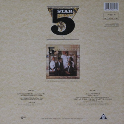Five Star - Love Take Over (Maxi-Single) Maxi-Singles Vinyl Goed / Hoes Zie Foto