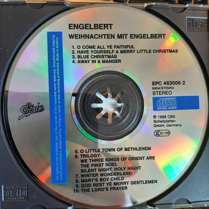 Engelbert Humperdinck - Weihnachten Mit Engelbert (CD) Compact Disc Goede Staat
