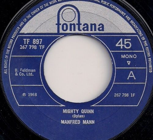 Manfred Mann - Mighty Quinn