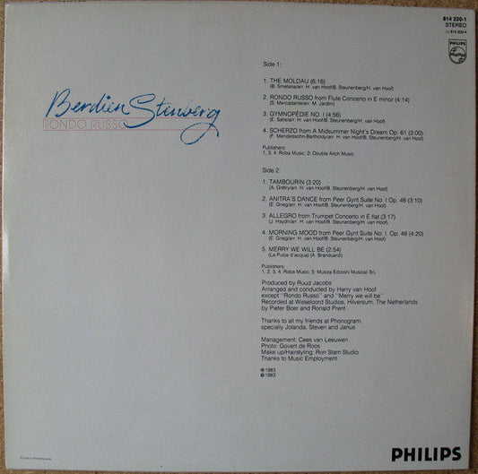 Berdien Stenberg - Rondo Russo (LP) Vinyl LP Vinyl Zeer Goed / Hoesje Goed "VINYLSINGLES.NL"