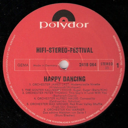 Various - Hifi-Stereo Festival - Happy Dancing (LP) 41950 Vinyl LP Goede Staat