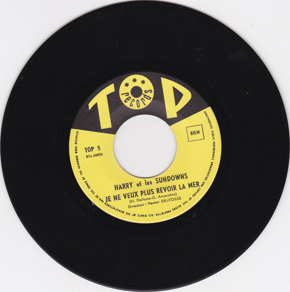 Harry Et Les Sundowns - Je Ne Veux Plus Revoir La Mer Vinyl Singles Vinyl Goed / Hoes Generic