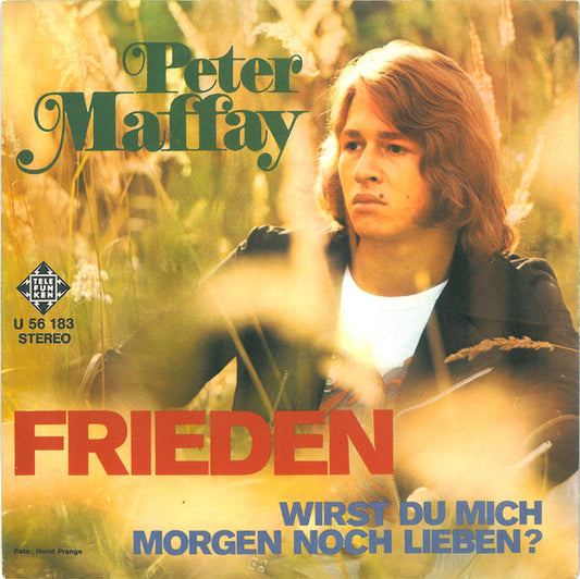 Peter Maffay - Frieden 34449 Vinyl Singles Goede Staat