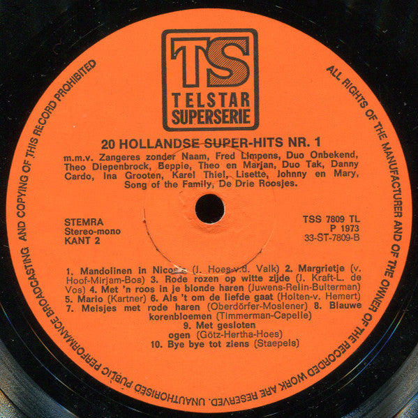 Various - 20 Hollandse Superhits (LP) 43609 Vinyl LP Goede Staat