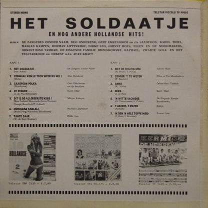 Various - Het Soldaatje En Nog Meer Hollandse Hits (LP) 52189