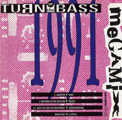 Various - Turn Up The Bass Megamix (CD) Compact Disc Goede Staat