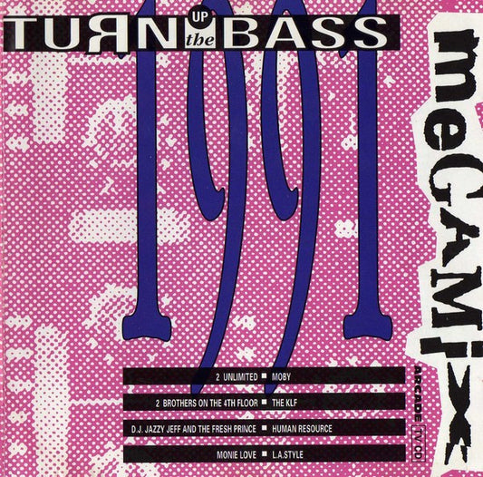 Various - Turn Up The Bass Megamix (CD) Compact Disc Goede Staat