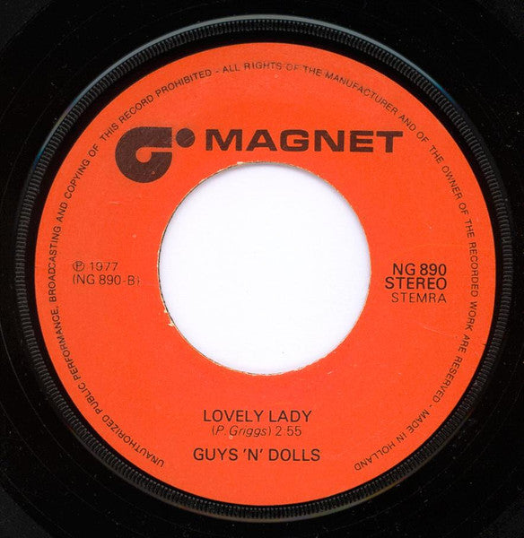 Guys 'n Dolls - You Don't Have To Say You Love Me Vinyl Singles Vinyl Goed / Hoes Generic