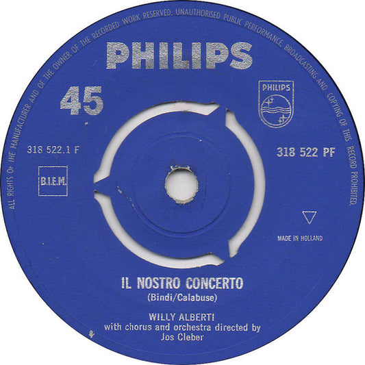 Willy Alberti - Il Nostro Concerto 33085 Vinyl Singles VINYLSINGLES.NL