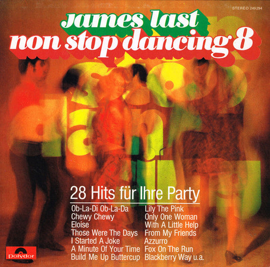 James Last - Non Stop Dancing 8 (LP) 49642 Vinyl LP Goede Staat