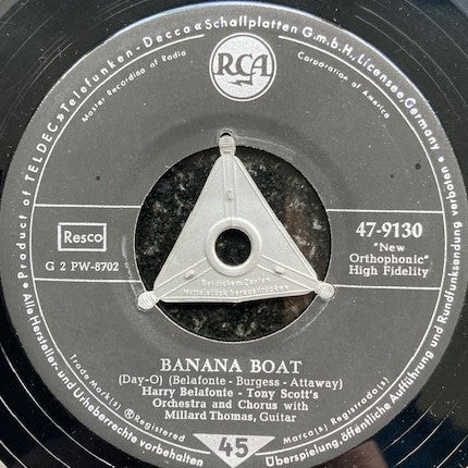 Harry Belafonte - Banana Boat 17224 Vinyl Singles VINYLSINGLES.NL