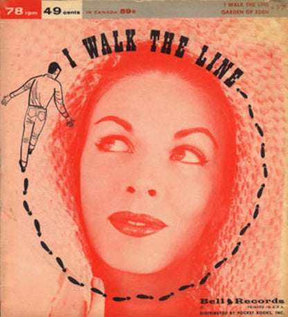 Artie Malvin / Michael Stewart - Garden Of Eden / I Walk The Line Vinyl Singles Vinyl Very Good (VG) <br> Hoes Good Plus (G+)