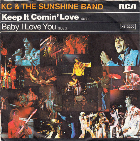 KC & The Sunshine Band - Keep It Comin' Love 38530 Vinyl Singles VINYLSINGLES.NL