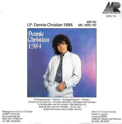 Dennie Christian - Schlagerparade 38265 Vinyl Singles Goede Staat