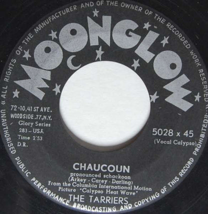 Tarriers - Pretty Boy Vinyl Singles Vinyl Very Good (VG) <br> Hoes Good Plus (G+)