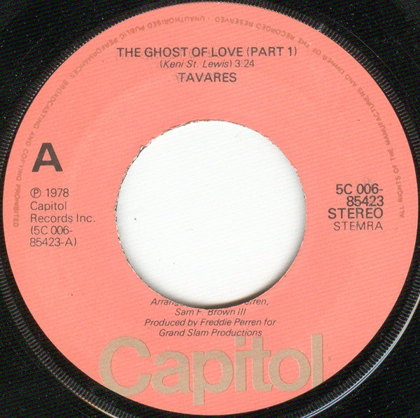 Tavares - The Ghost Of Love (Part 1+2) 17679 Vinyl Singles Goede Staat