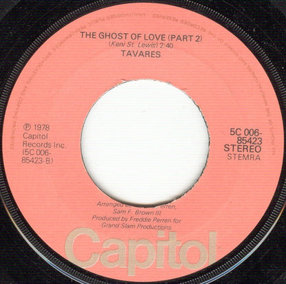 Tavares - The Ghost Of Love (Part 1+2) 17679 Vinyl Singles VINYLSINGLES.NL
