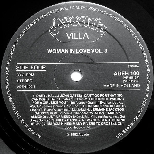Various - Woman In Love Volume 3 (LP) 97-49773
