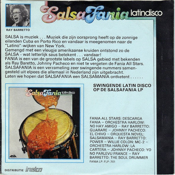 Ray Barretto - The Soul Drummers Vinyl Singles Vinyl Goed / Hoes Tekst