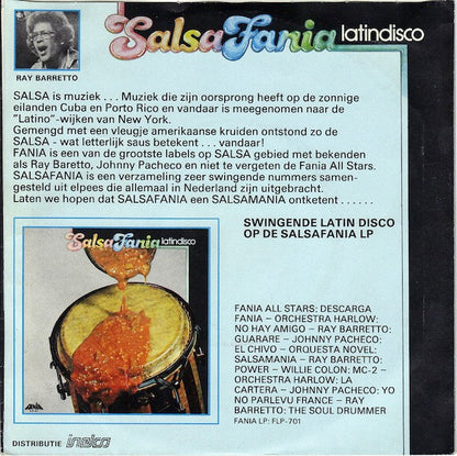 Ray Barretto - The Soul Drummers Vinyl Singles Vinyl Goed / Hoes Tekst