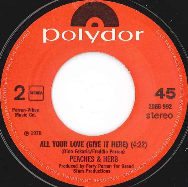 Peaches & Herb - Shake Your Groove Thing 17597 18741 Vinyl Singles VINYLSINGLES.NL