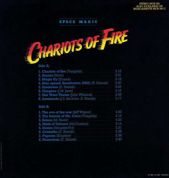 Space Magic - Chariots Of Fire And ** Other Great Synthesizer Hits (LP) Vinyl LP Vinyl Goed / Hoes Zie Foto