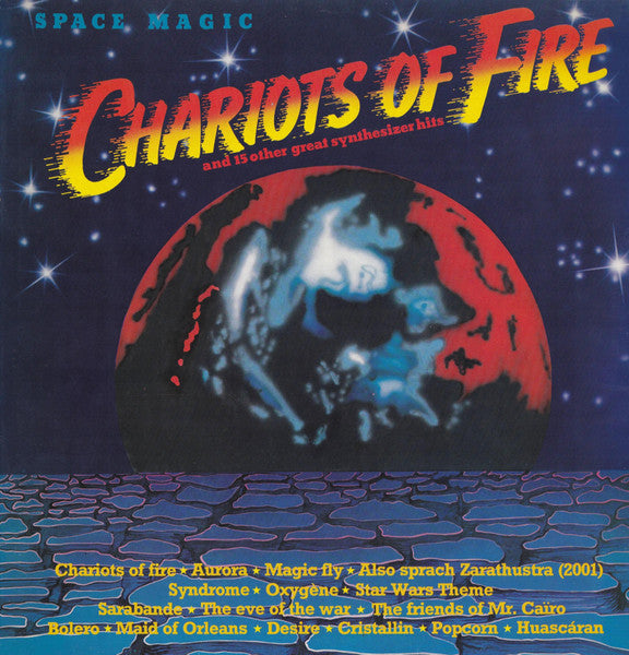 Space Magic - Chariots Of Fire And ** Other Great Synthesizer Hits (LP) Vinyl LP Vinyl Goed / Hoes Zie Foto