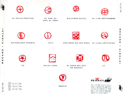Mecano - Aidalai (CD) Compact Disc Goede Staat