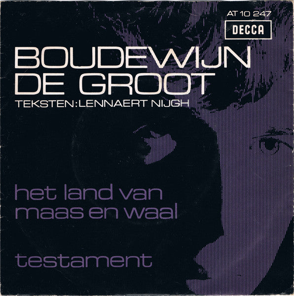 Boudewijn de Groot - Het Land Van Maas En Waal 38663 Vinyl Singles Goede Staat