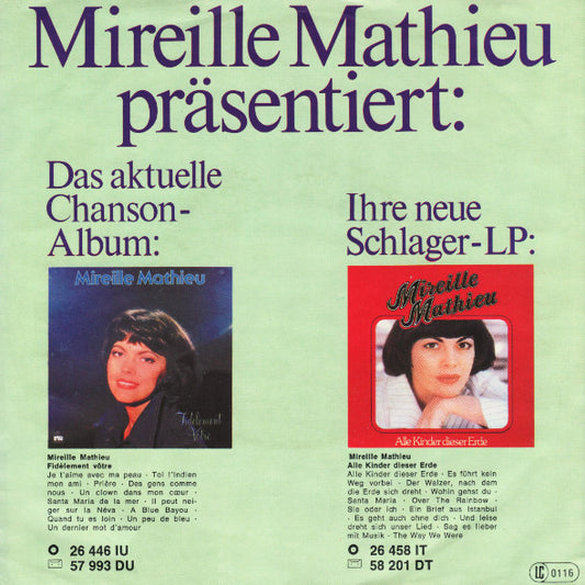 Mireille Mathieu - Wenn Die Liebe Nicht Wär