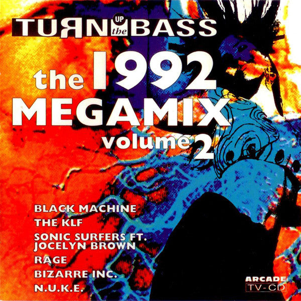 Various - Turn Up The Bass - The Megamix Volume * (CD) Compact Disc Goede Staat