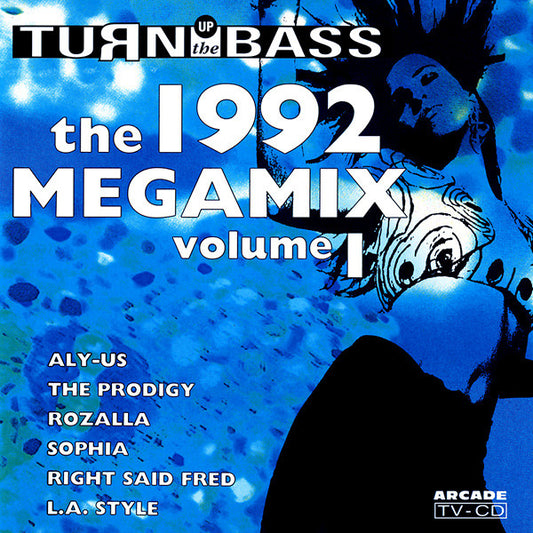 Various - Turn Up The Bass - The Megamix Volume * (CD) Compact Disc Goede Staat