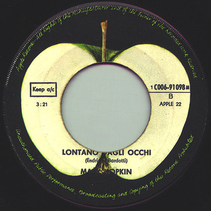 Mary Hopkin - Temma Harbour Vinyl Singles Vinyl Very Good (VG) <br> Hoes Generic