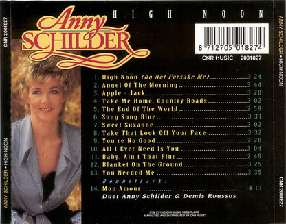 Anny Schilder - High Noon (CD) Compact Disc Goede Staat